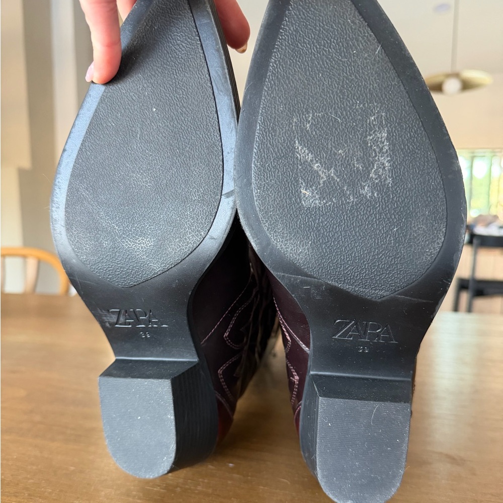 New Zara Western Boots - Picture 4 of 4